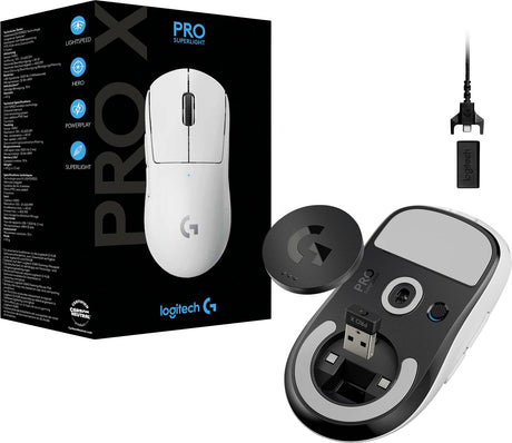 Logitech Miška G PRO X SUPERLIGHT Wireless, bela