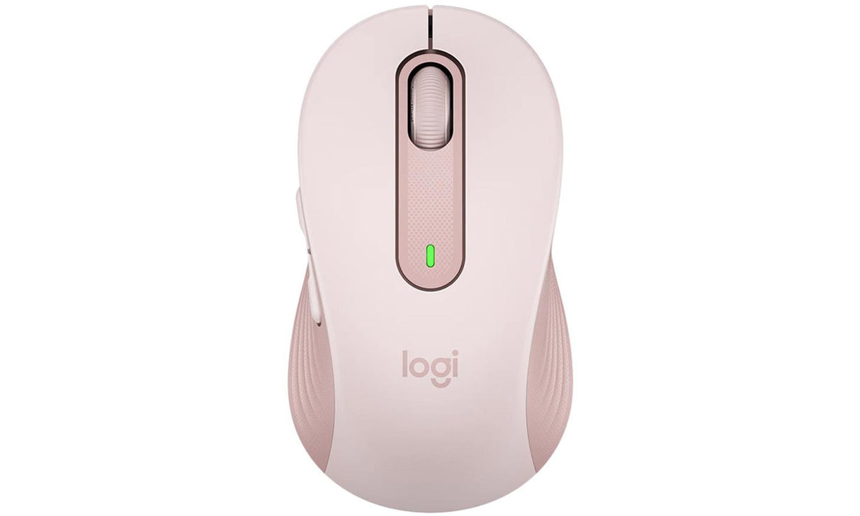 Logitech miška Signature M650, velikost L, Bluetooth, roza