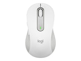 Logitech miška Signature M650, velikost L, Bluetooth, bela