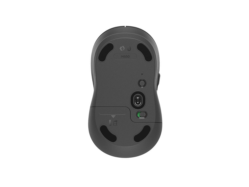 Logitech miška Signature M650, velikost M, Bluetooth, grafitna