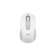 Logitech miška Signature M650, velikost M, Bluetooth, bela