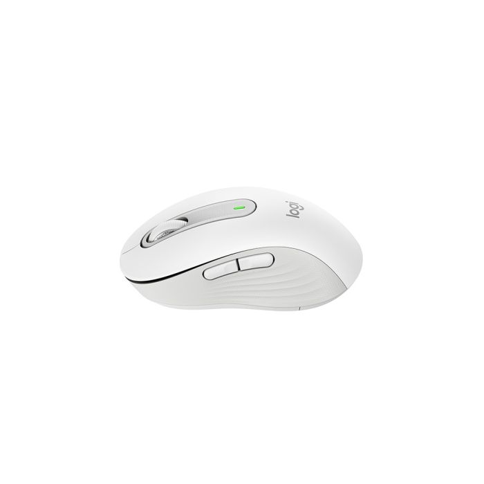 Logitech miška Signature M650, velikost M, Bluetooth, bela