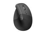 Logitech Miška Lift Vertical Ergonomic, grafitna