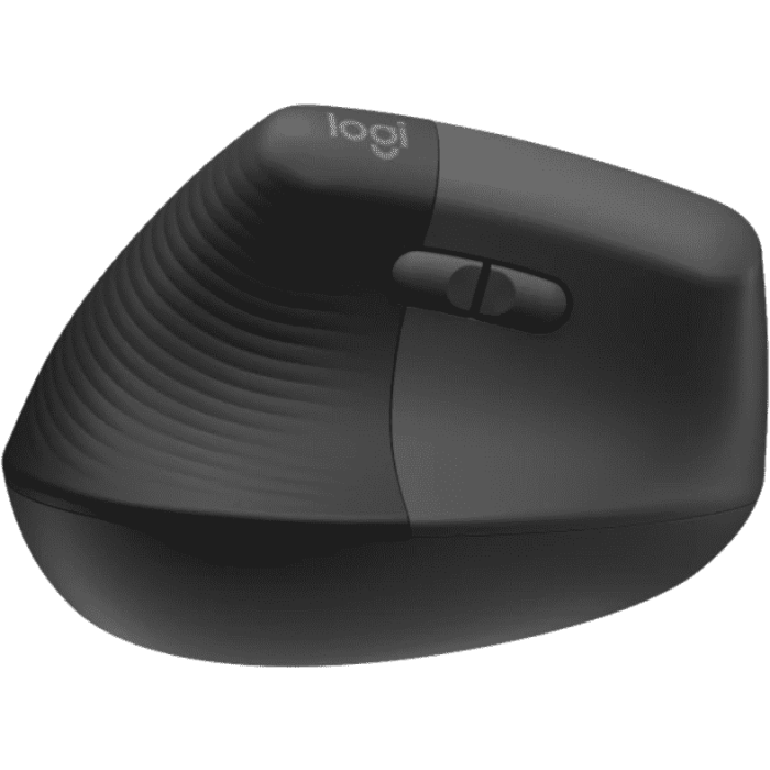 Logitech Miška Lift Vertical Ergonomic, grafitna