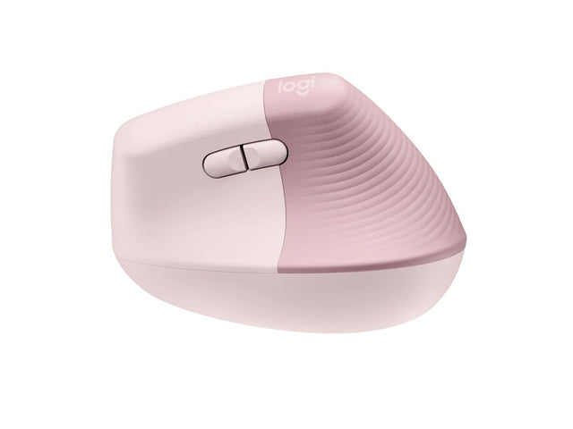 Logitech Miška Lift Vertical Ergonomic, roza