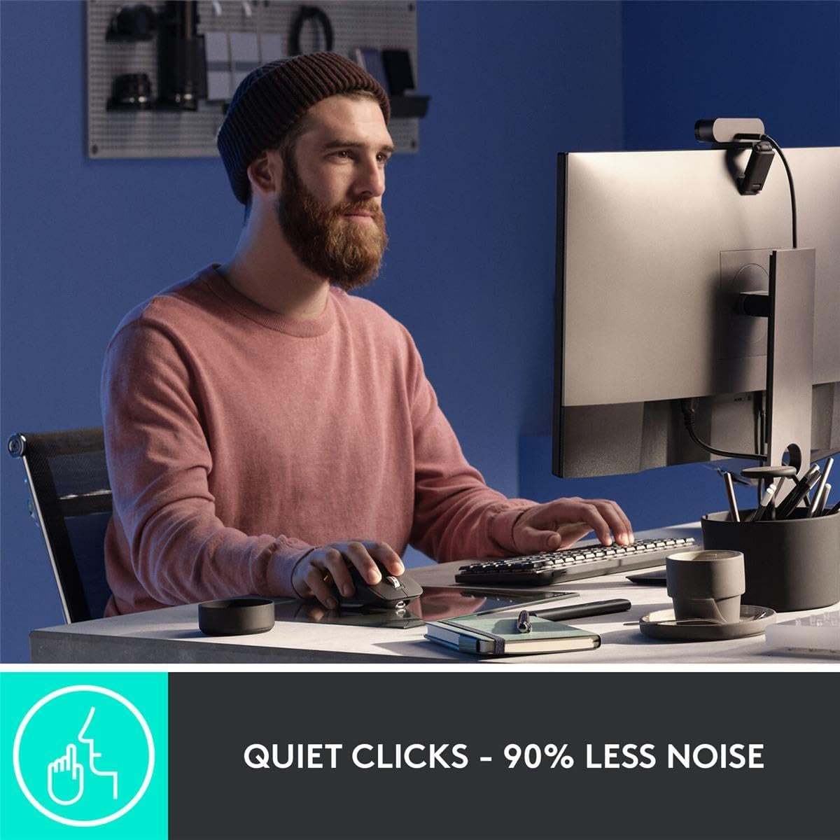 Logitech brezžična miška MX Master 3S business graphite-OEM