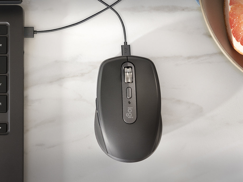 Logitech miška MX Anywhere 3S Bluetooth, DarkField laser