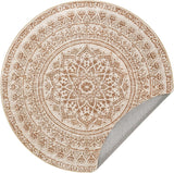 SONGMICS HOME Okrogla Preproga, 120 cm
