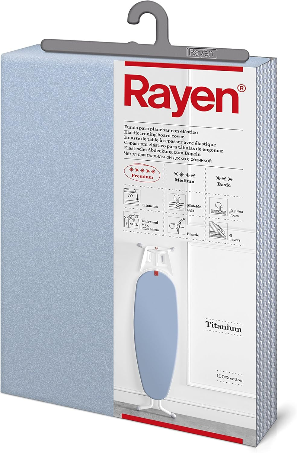 Rayen univerzalna prevleka za likalno desko 127x51 cm 627908