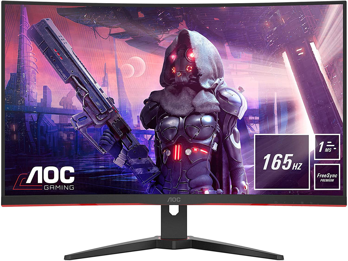 AOC CQ32G2SE 31.5'' 165Hz QHD ukrivljen gaming monitor