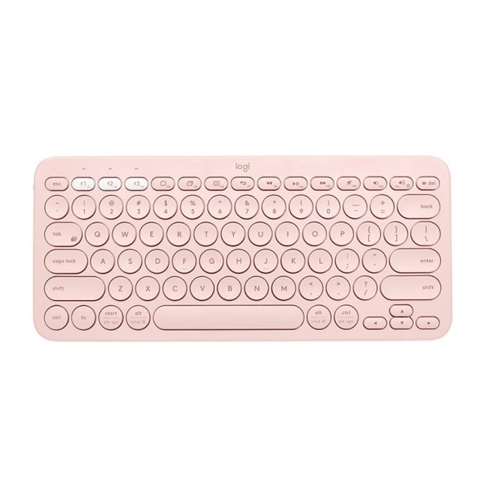 Logitech tipkovnica K380 Multi-Device, roza, SLO g.