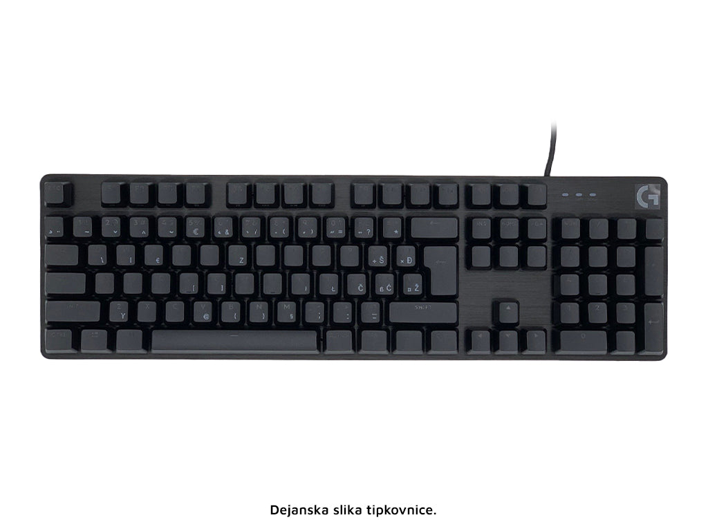 Logitech mehanska tipkovnica USB gaming G413 US international SLO gravura