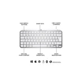 Logitech tipkovnica MX Keys Mini, bela barva, SLO g.