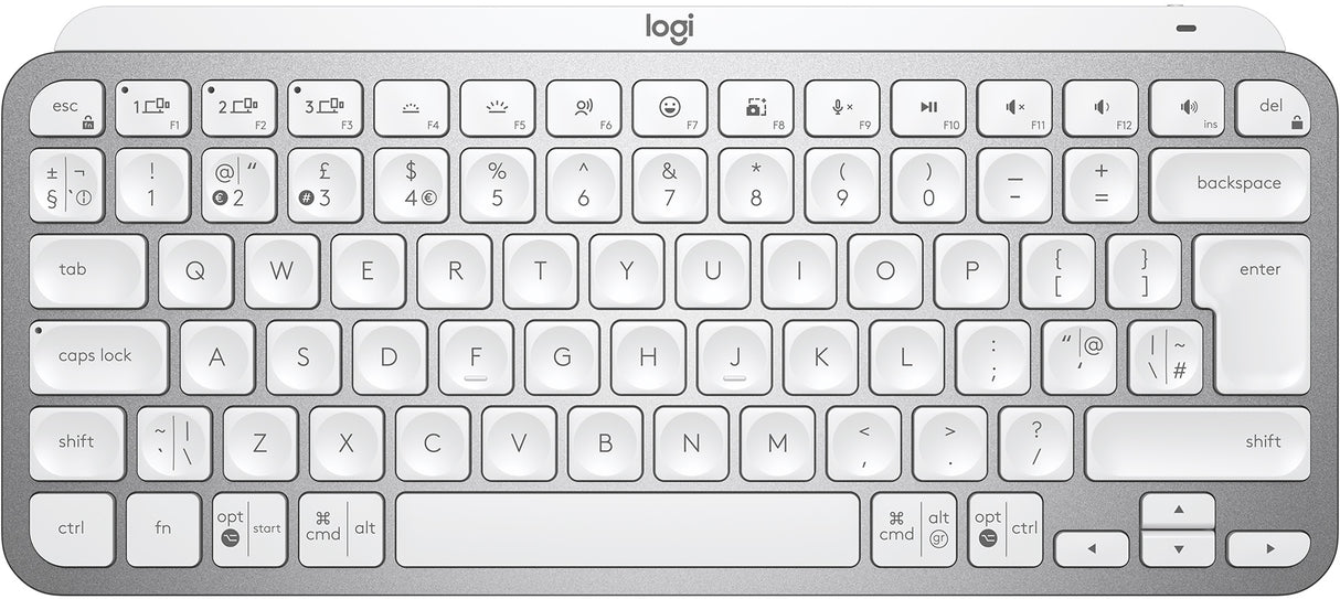Logitech tipkovnica MX Keys Mini, bela barva, SLO g.