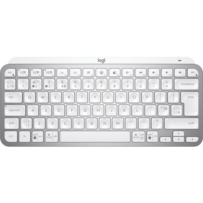 Logitech tipkovnica MX Keys Mini, bela barva, SLO g.