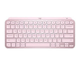 Logitech tipkovnica MX Keys Mini, roza barva, SLO g.