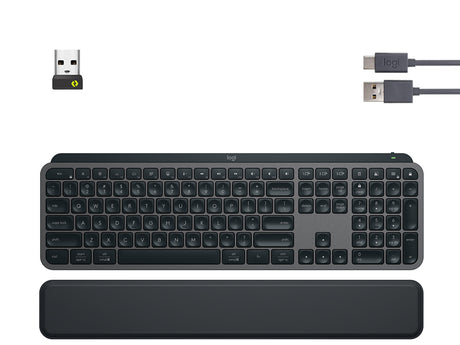 Tipkovnica Logitech brezžična desktop MX Keys S Plus SLO gravura