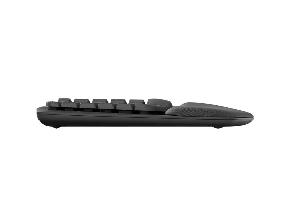Logitech brezžična tipkovnica ergonomska Wave Keys črna SLO gravura