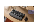 Logitech brezžična tipkovnica ergonomska Wave Keys črna SLO gravura