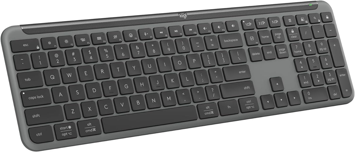 Logitech tipkovnica Signature Slim K950, grafitna, SLO gravura
