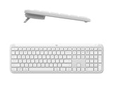 Logitech tipkovnica Signature Slim K950, bela, SLO gravura