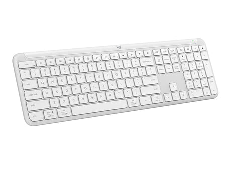 Logitech tipkovnica Signature Slim K950, bela, SLO gravura