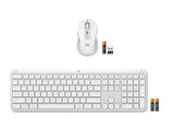Logitech MK950 Slim brezžični komplet, Bolt-bela barva