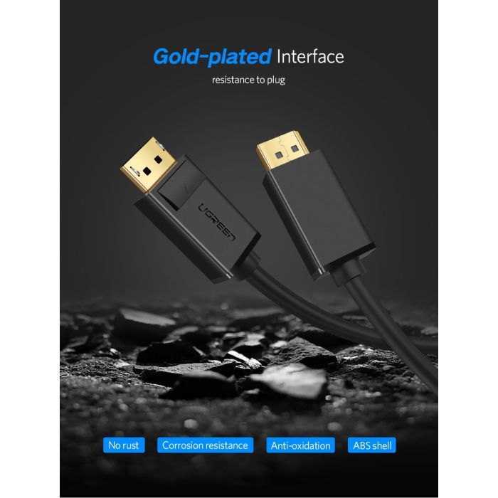 Ugreen DisplayPort 1.2 kabel 1.5M - BOX