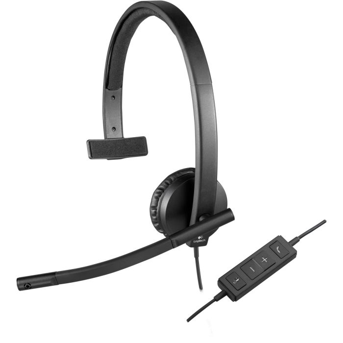 Logitech slušalke OEM, H570e, mono, USB