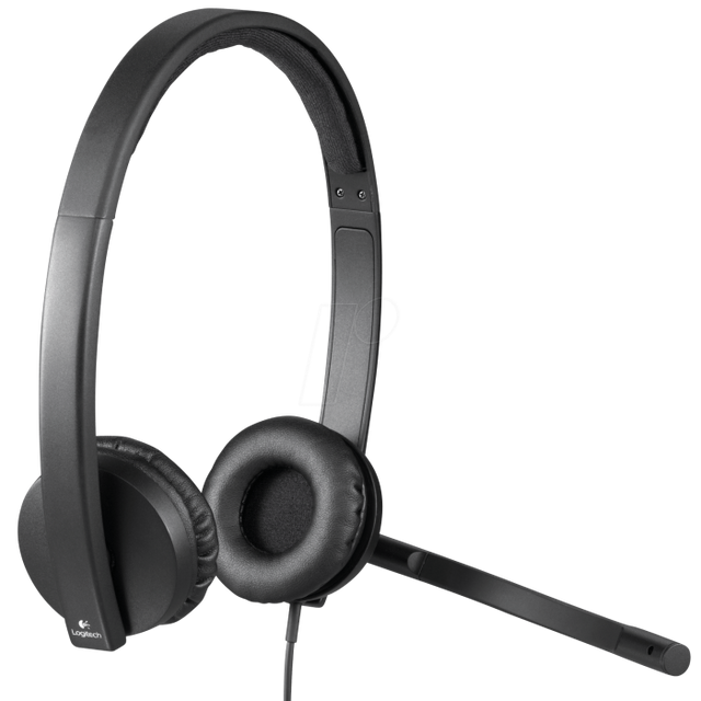Logitech Slušalke OEM, H570e, stereo, USB