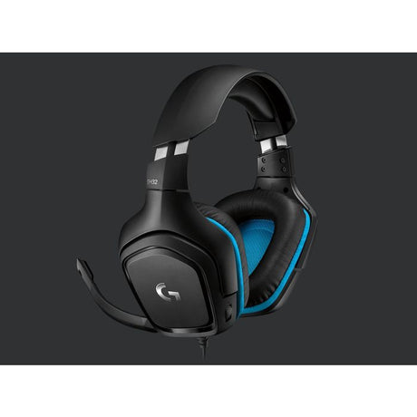 Logitech slušalke gaming USB G432 7.1 Leatherette Modre