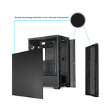 Chieftec Pro Midi Q AS-02B-OP ATX ohišje, črno