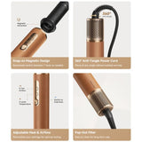 Dreame Airstyle Pro sušilnik in oblikovalec las s 7 nastavki, rjav