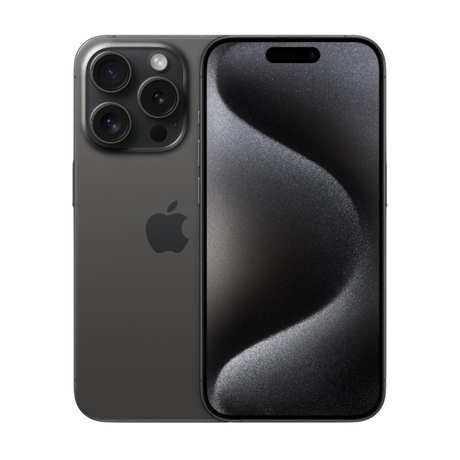 Obnovljen iPhone 15 Pro (256GB) Razred A+, Black Titanium