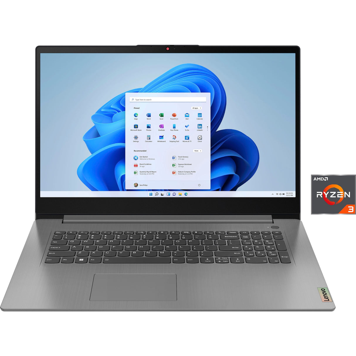 Lenovo IdeaPad 1 15AMN7 Cloud Grey * minimalne praskice