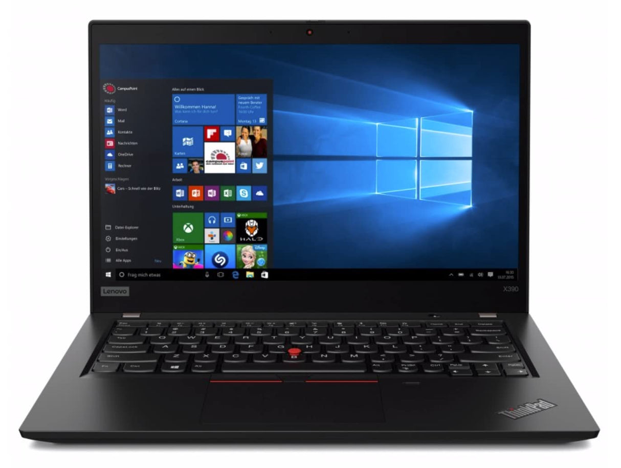 Obnovljen Lenovo ThinkPad X390 13", i5-8365U, 16GB RAM, 512GB SSD, Windows 10 Pro, Razred A