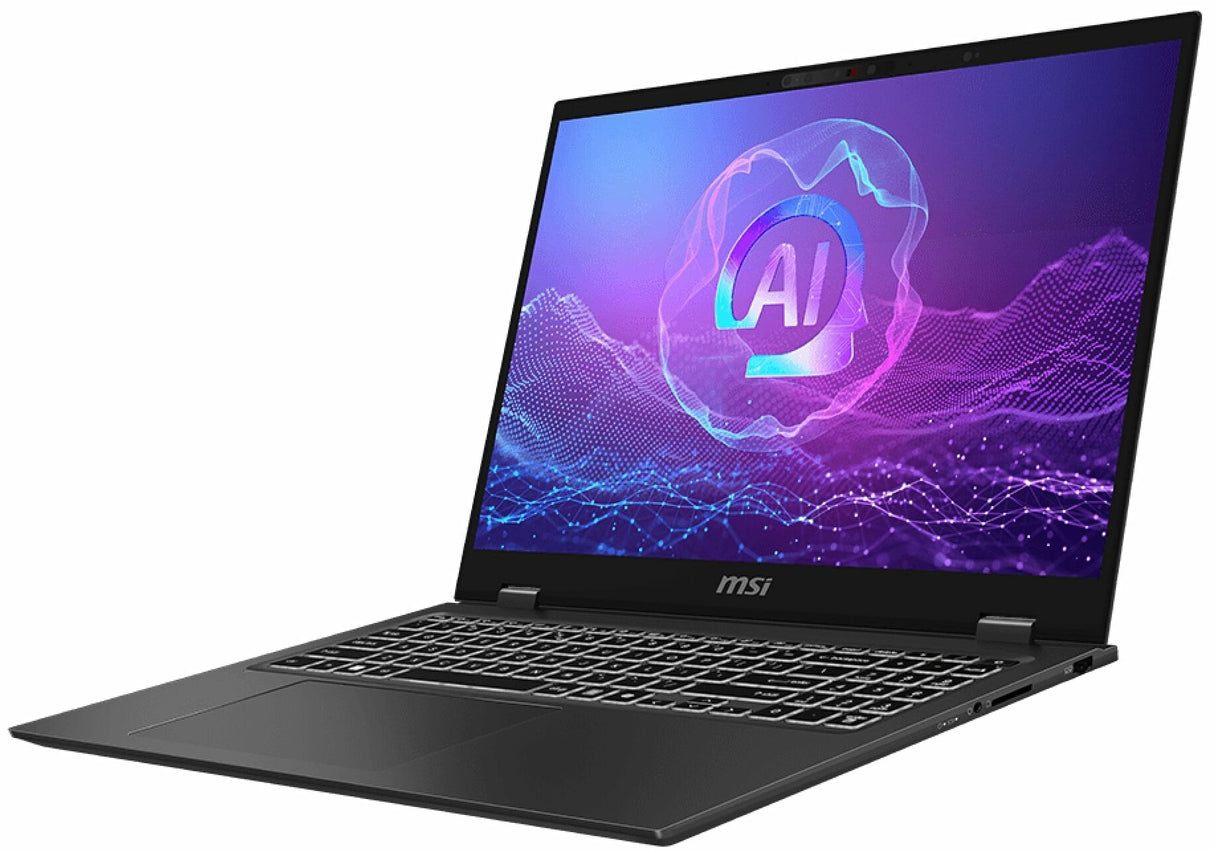 MSI Prestige 16 AI+ Evo, Ultra 9-288V, 32GB RAM, 1TB SSD, 4K UHD+ OLED, Windows 11 Pro