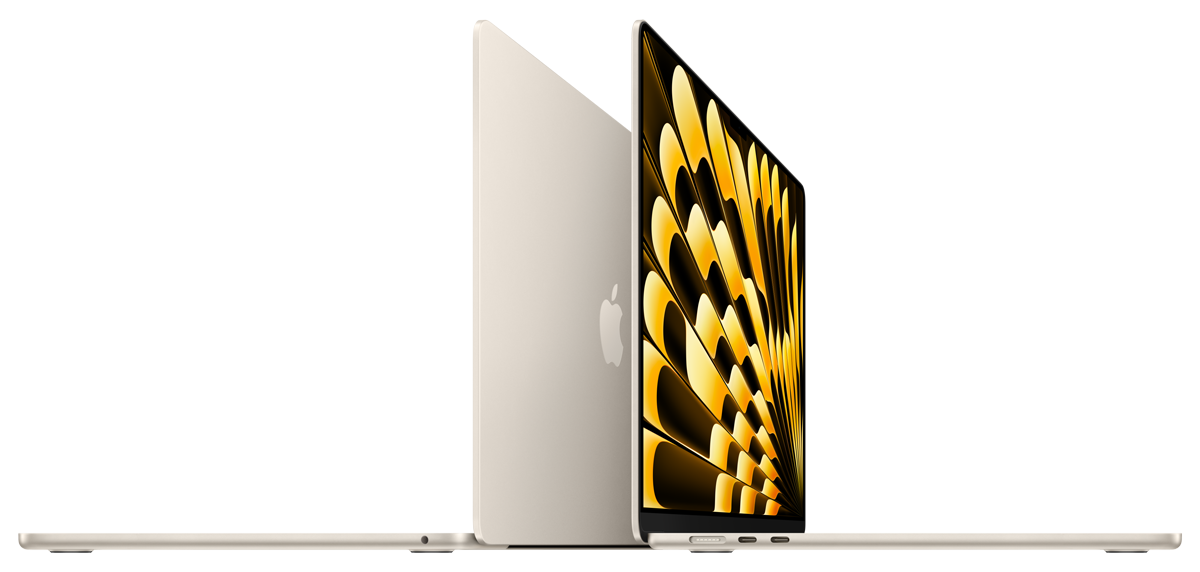 Apple Macbook Air 15, M2, 8C-10C, 16GB, 1TB Starlight