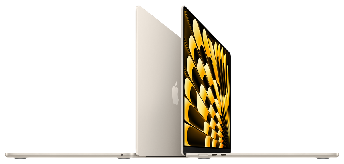 Apple Macbook Air 15, M2, 8C-10C, 24GB, 512GB Starlight