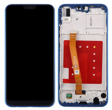 HUAWEI P20 TOUCH+LCD+FRAME BLUE