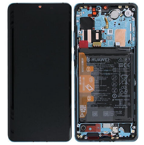 HUAWEI P30 PRO TOUCH + LCD + FRAME BATERIJA FULL BLUE SERVICE PACK