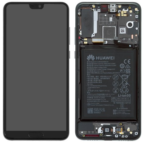 HUAWEI P20 PRO TOUCH+LCD+FRAME+BATERIJA TWILIGHT AURORA ORIGINAL