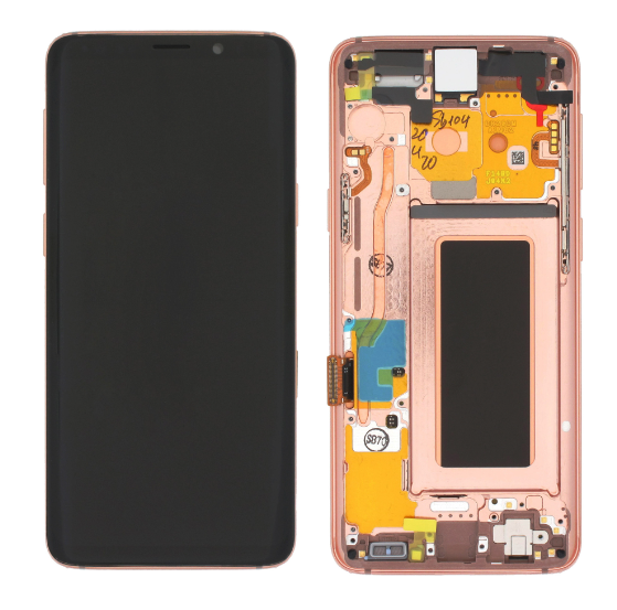 SAMSUNG GALAXY S9 TOUCH+LCD+FRAME PINK GOLD SERVICE PACK