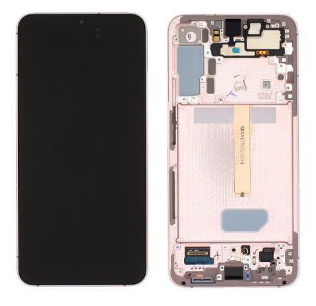 SAMSUNG GALAXY S22 PLUS TOUCH+LCD+FRAME PINK GOLD ORIGINAL SERVICE PACK
