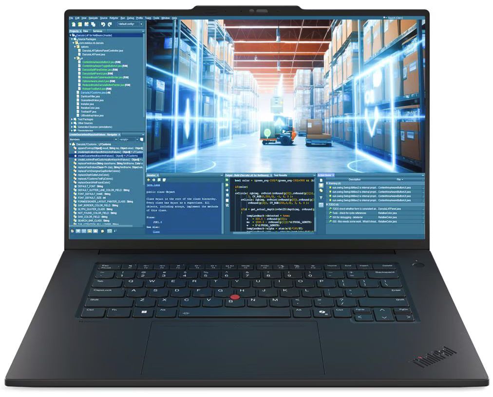 Prenosnik Lenovo Thinkpad P1 G8, Ultra 9 285H, 64GB, 2TB, RTX PRO 2000, OLED, Windows 11 Pro