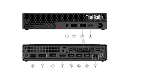 Lenovo Thinkstation P3 Tiny, i9-13900T, 32GB RAM, 512GB SSD, NVIDIA T1000, Windows 11 Pro