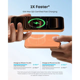 Anker Nano Power Bank 5000 mAh Slim, oranžen