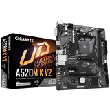 GIGABYTE A520M K V2, DDR4, SATA3, USB3.2Gen1, HDMI, AM4 mATX