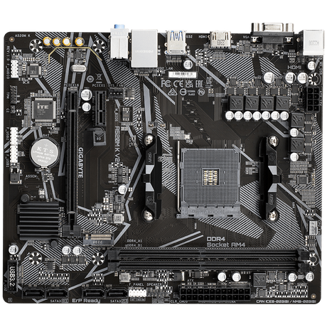 GIGABYTE A520M K V2, DDR4, SATA3, USB3.2Gen1, HDMI, AM4 mATX