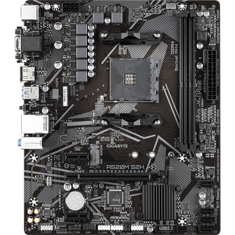 GIGABYTE A520M S2H, DDR4, SATA3, USB3.2Gen1, HDMI, AM4 mATX